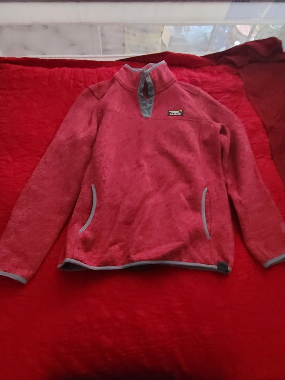 LL Bean Fleece Pullover